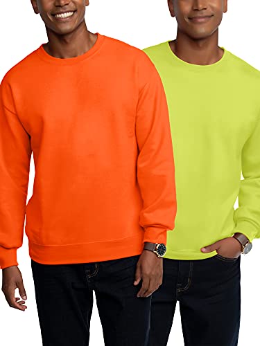 Sweatshirt - 2 Pack - Safety Orange/Safety Green