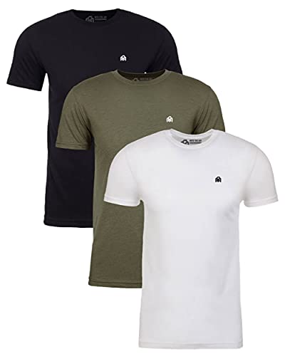 3-pack Black, Olive, and White